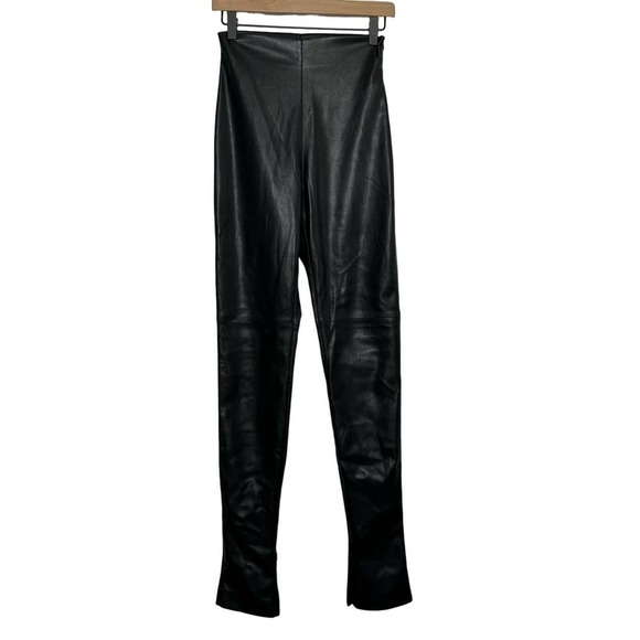 THE ANDAMANE Hoola Faux Leather Leggings High Waist Size 40 EU - Picture 2 of 9